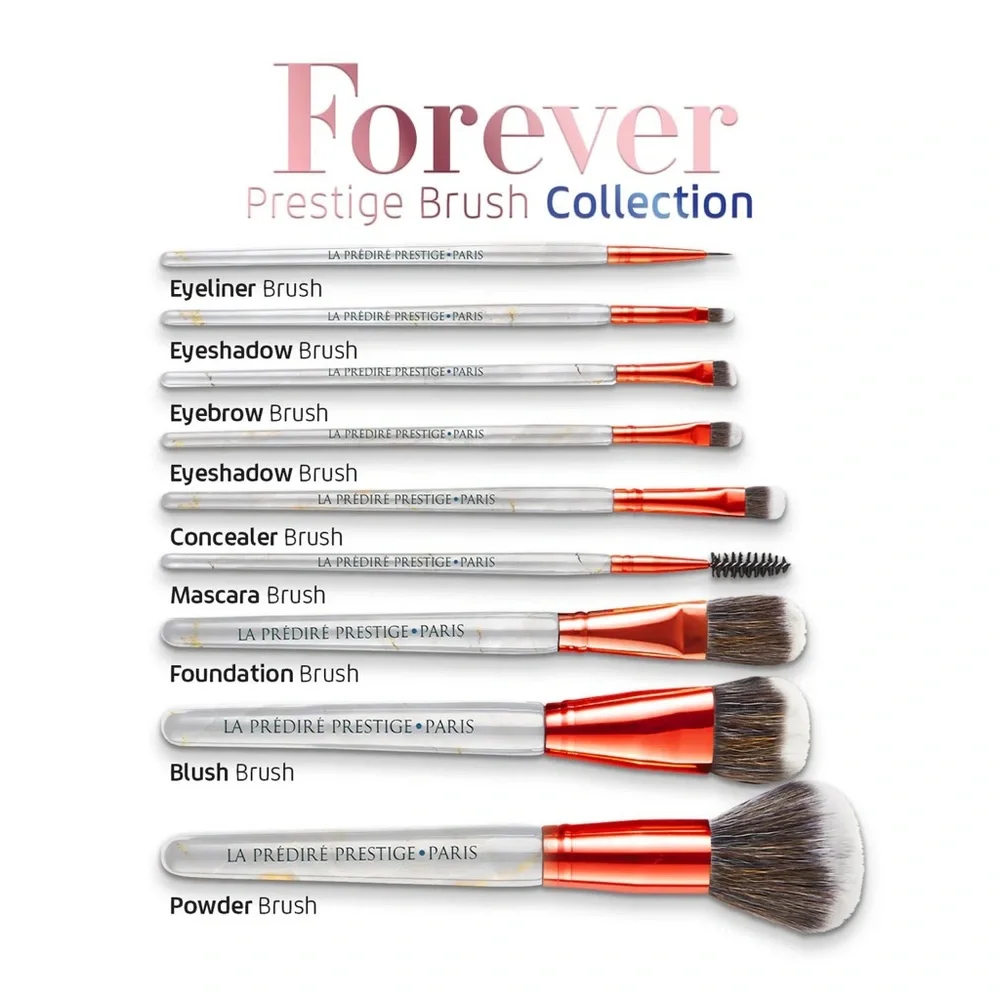 9 Piece Forever Prestige Brush Collection